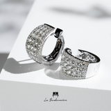 Ethos｜Curved Diamond Earrings