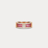 Éclat｜Natural Ruby, Diamond Ring