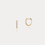 Miss Oval｜Oval Diamond Earrings