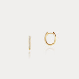 Miss Oval｜Oval Diamond Earrings