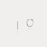 Miss Oval｜Oval Diamond Earrings