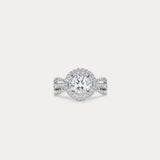 Bellissimo Concerto Mov.5｜1 carat round diamond with single circle diamond engagement ring
