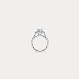 Bellissimo Concerto Mov.5｜1 carat round diamond with single circle diamond engagement ring