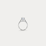 Bellissimo Concerto Mov.6 | 1 carat round diamond and single circle diamond engagement ring