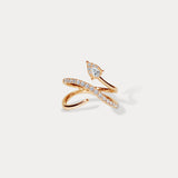 Snack｜Snake Diamond Ring