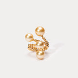 South Sea Gold Bead Ring