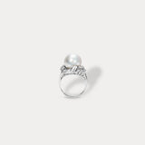 Duchess｜Duchess．South Sea White Pearl and Diamond Ring