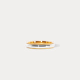 Liebestraum 11-1｜Two-color thin couple ring-MAN